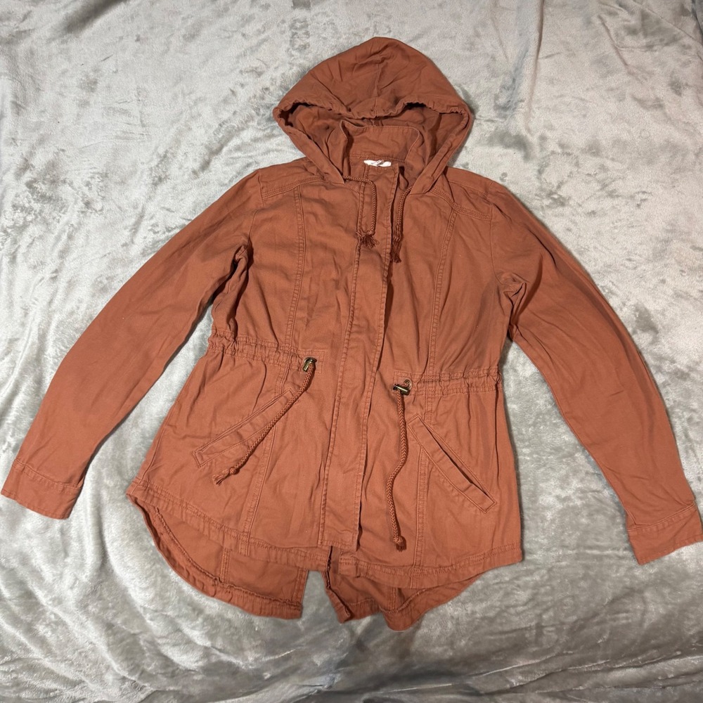 Maurice's Rust Utility Anorak Jacket (Size M)